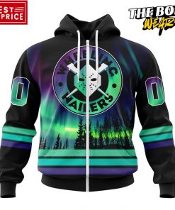 ECHL Wheeling Nailers Northern Lights Special Design Hoodie