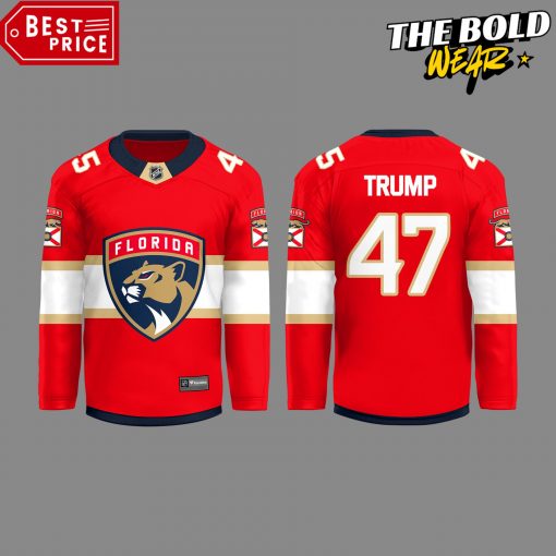 Florida Panthers “Trump 45-47” Limited Edition Hockey Jersey