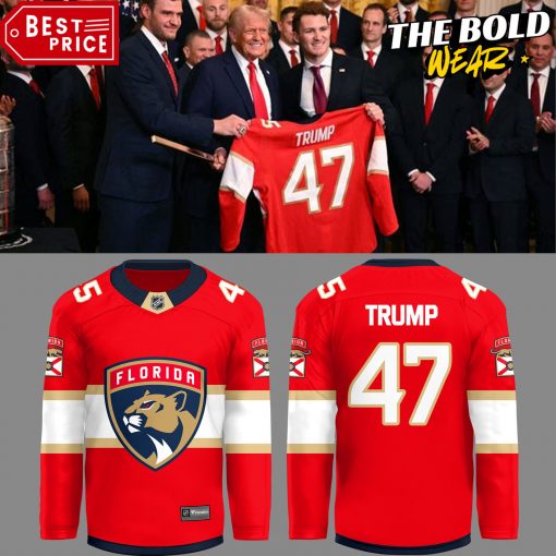 Florida Panthers “Trump 45-47” Limited Edition Hockey Jersey