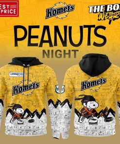 Fort Wayne Komets 75th Anniversary of Peanuts Special Edition Hoodie