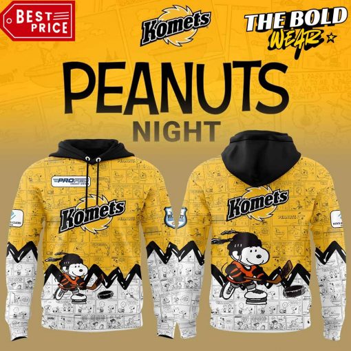 Fort Wayne Komets 75th Anniversary of Peanuts Special Edition Hoodie