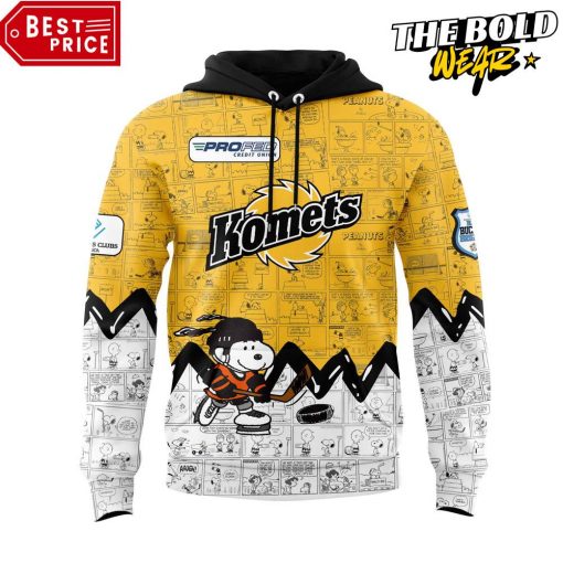 Fort Wayne Komets 75th Anniversary of Peanuts Special Edition Hoodie