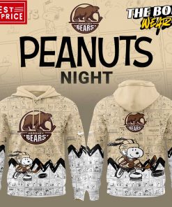 Hershey Bears 75th Anniversary of Peanuts Night Special Hoodie