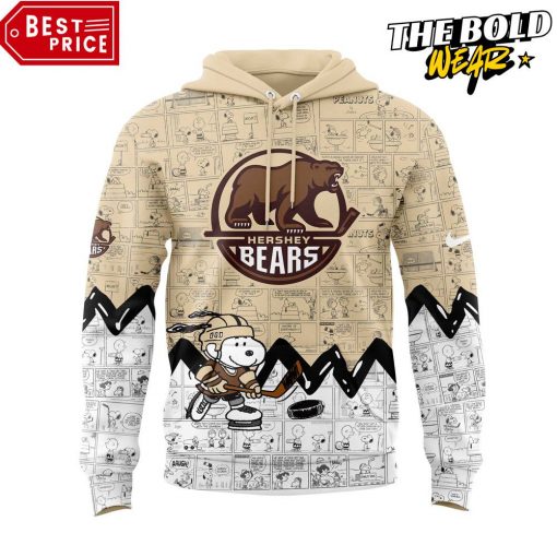 Hershey Bears 75th Anniversary of Peanuts Night Special Hoodie