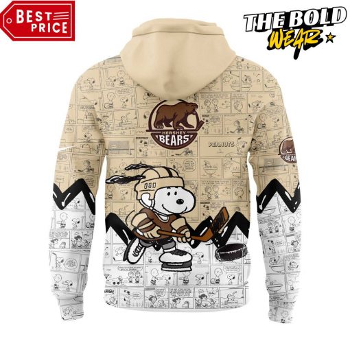 Hershey Bears 75th Anniversary of Peanuts Night Special Hoodie