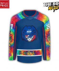 Kalamazoo Wings x Grateful Dead Limited Edition Hockey Jersey