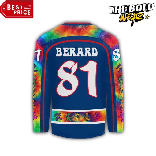 Kalamazoo Wings x Grateful Dead Limited Edition Hockey Jersey