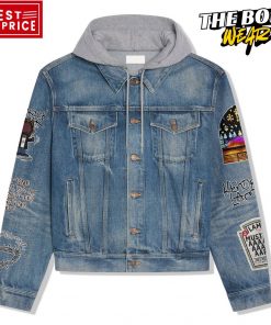 Kendrick Lamar Not Like Us Hooded Denim Jacket