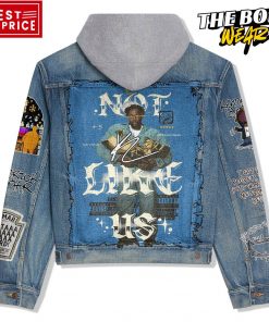 Kendrick Lamar Not Like Us Hooded Denim Jacket