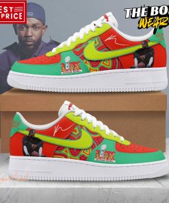 Kendrick Lamar Super Bowl LIX Halftime Show Air Force 1 Sneakers