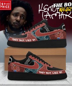 Kendrick Lamar They Not Like Us Limited Edition Air Force 1 Sneakers