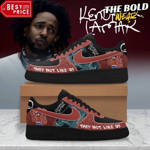 Kendrick Lamar They Not Like Us Limited Edition Air Force 1 Sneakers