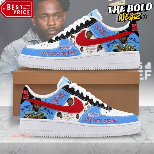 Kendrick Lamar “They Not Like Us” Mustard Air Force 1 Sneaker