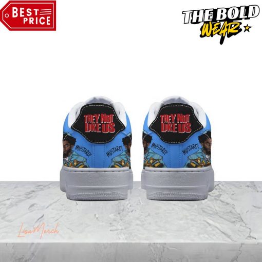 Kendrick Lamar “They Not Like Us” Mustard Air Force 1 Sneaker