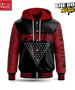 Lady Gaga Mayhem Gaga is Back Hooded Baseball Jacket