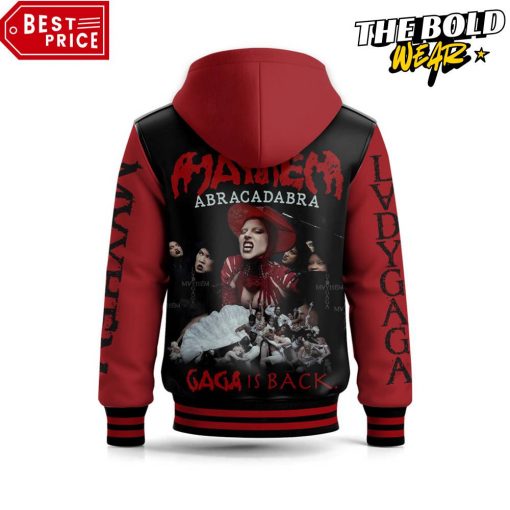 Lady Gaga Mayhem “Gaga is Back” Hooded Baseball Jacket