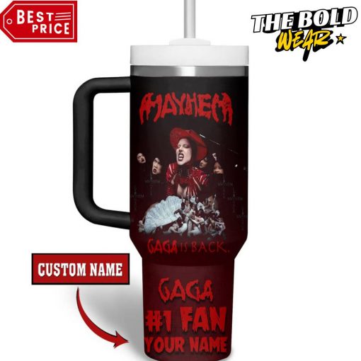 Lady Gaga Mayhem “Gaga is Back” Stanley Tumbler