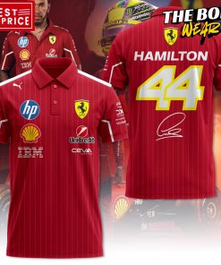 Lewis Hamilton x Scuderia Ferrari Special New Polo Shirt