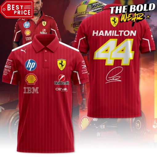 Lewis Hamilton x Scuderia Ferrari Special New Polo Shirt