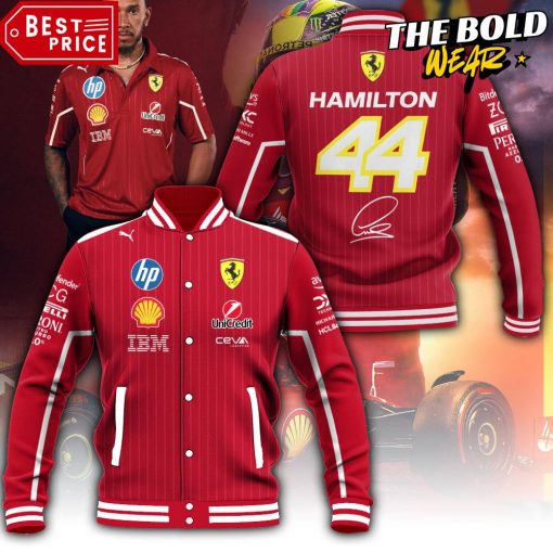 Lewis Hamilton x Scuderia Ferrari Special New Varsity Jacket