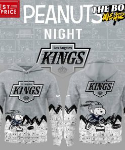 Los Angeles Kings Peanuts Night Special Edition Hoodie