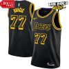 Los Angeles Lakers Show Luka Doncic Yellow Basketball Jersey