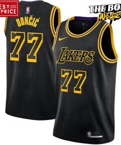 Los Angeles Lakers Black Mamba Style Basketball Jersey