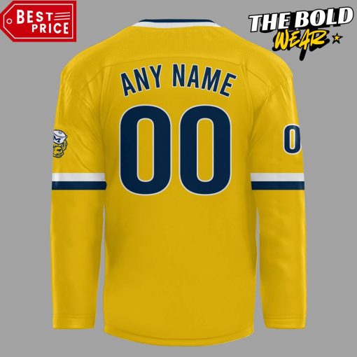 Michigan Wolverines Frozen Confines Wrigley Field Hockey Jersey