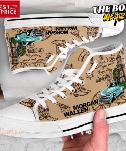 Morgan Wallen I’m The Problem Tour 2025 Canvas Shoes