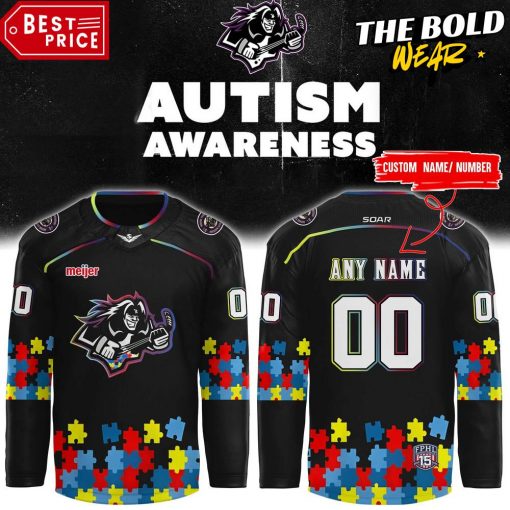 Motor City Rockers Autism Awareness Special Jersey