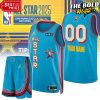 NBA All-Star 2025 Personalized Navy Jersey Shorts