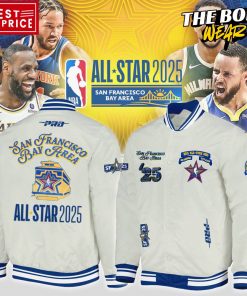 NBA All-Star 2025 San Francisco Bay Arena Bomber Jacket