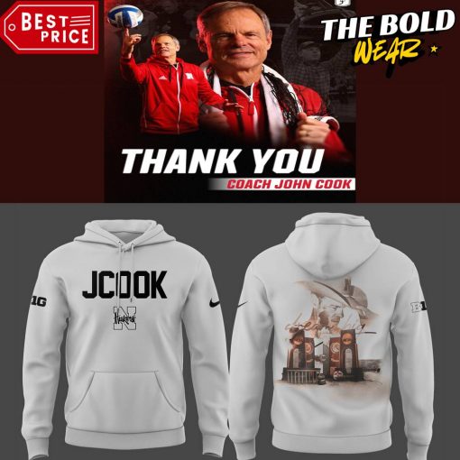 Nebraska Volleyball 2025 Limited Coach John Cook Hoodie