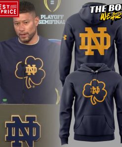 Notre Dame Fighting Irish Coach Marcus Freeman CLOVER Special Hoodie