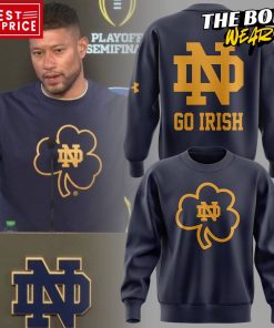 Notre Dame Fighting Irish Coach Marcus Freeman CLOVER Sweatshirt