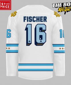 Notre Dame Fighting Irish x Chicago Cubs Frozen Confines Hockey Jersey