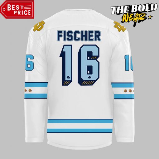 Notre Dame Fighting Irish x Chicago Cubs Frozen Confines Hockey Jersey