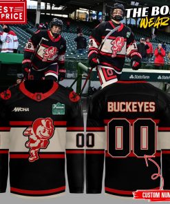 Ohio State Buckeyes Frozen Confines Wrigley Field Hockey Jersey