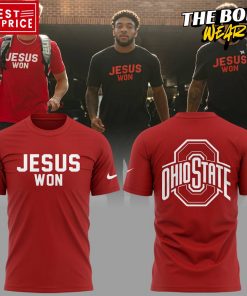 Ohio State Buckeyes Jesus Won Red Shirt