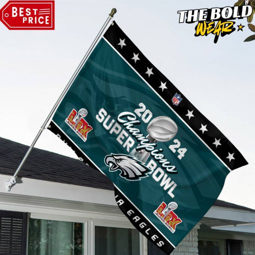 Philadelphia Eagles 2025 Super Bowl LIX Champions Flag