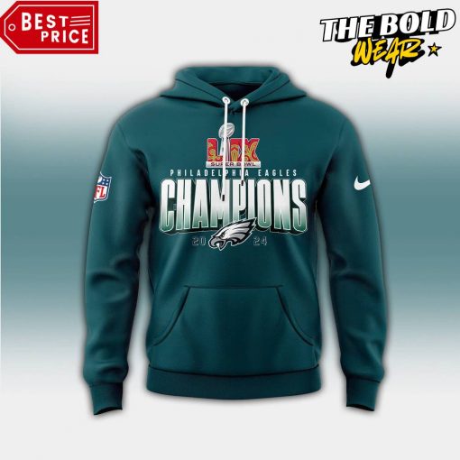 Philadelphia Eagles 2x Super Bowl LIX Champions Limited Edition Hoodie