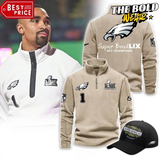 Philadelphia Eagles Super Bowl LIX 2025 Fleece Sweatshirt