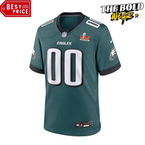 Philadelphia Eagles Super Bowl LIX 2025 Football Jersey