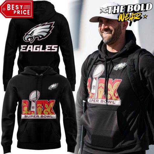 Philadelphia Eagles Super Bowl LIX Black Limited Edition Hoodie