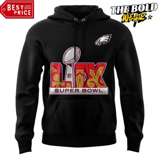 Philadelphia Eagles Super Bowl LIX Black Limited Edition Hoodie