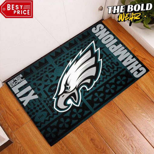 Philadelphia Eagles Super Bowl LIX Champions 2025 Doormat