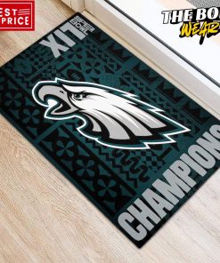 Philadelphia Eagles Super Bowl LIX Champions 2025 Doormat