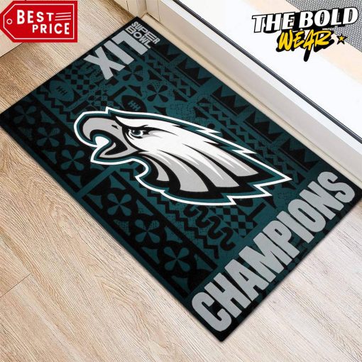 Philadelphia Eagles Super Bowl LIX Champions 2025 Doormat