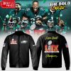 Philadelphia Eagles Super Bowl LIX Champions Midnight Green Bomber Jacket