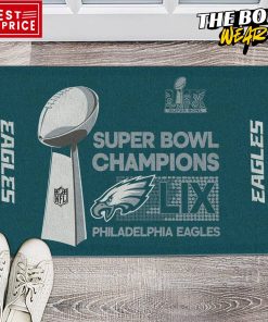 Philadelphia Eagles Super Bowl LIX Champions Doormat